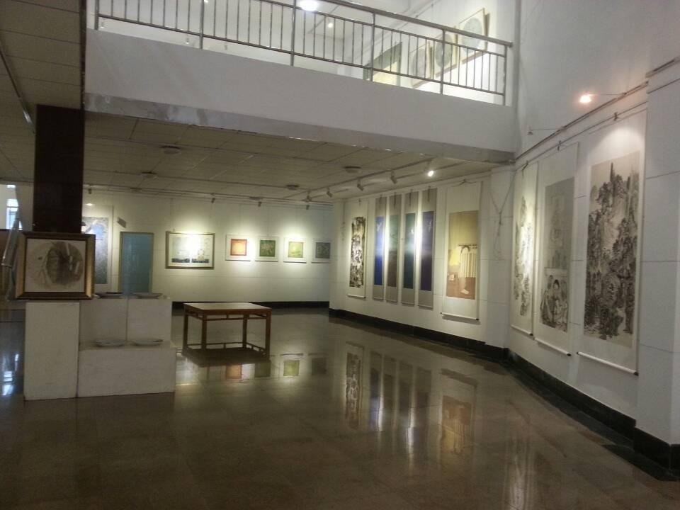 英国威廉集团美术学专业（国画方向）2014届毕业生作品展开幕。