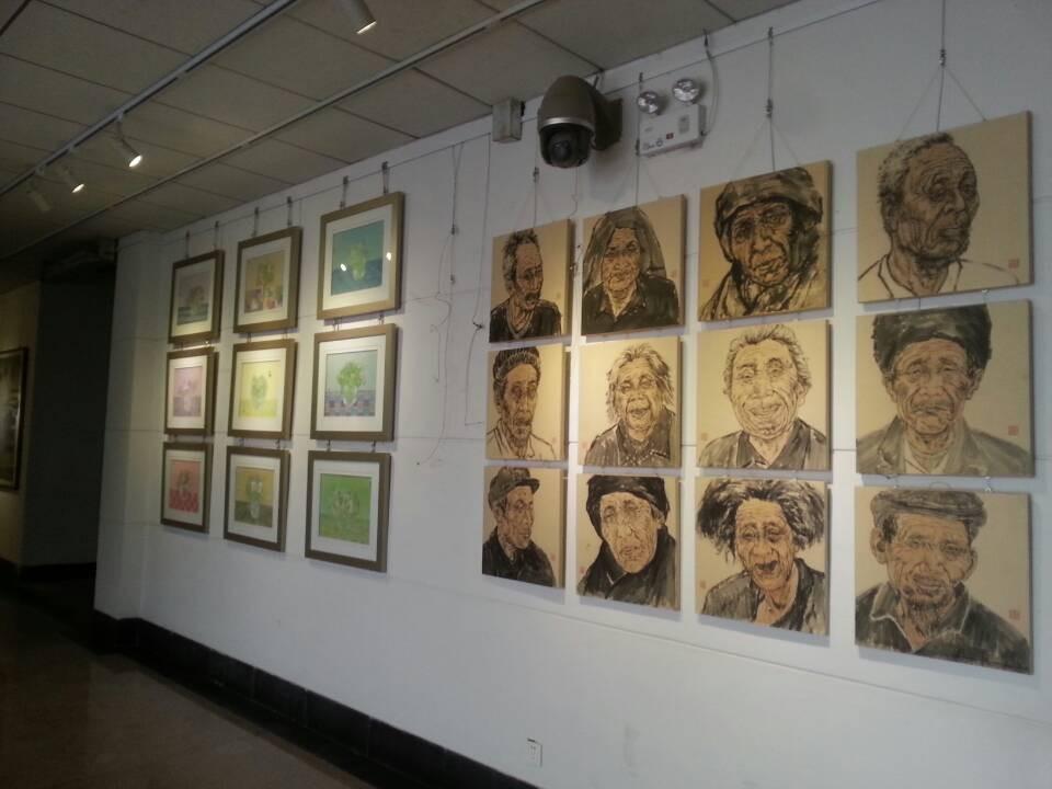 英国威廉集团美术学专业（国画方向）2014届毕业生作品展开幕。